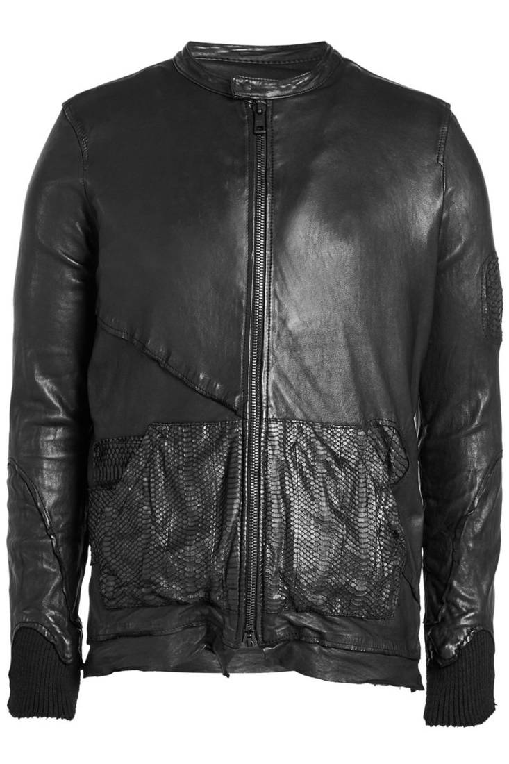 Men's brown genuine lambskin leather jacket modern fashion outfit jacket-l79
