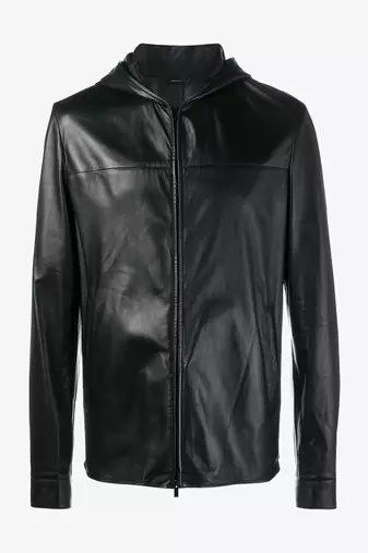 men's genuine lambskin leather biker jacket classic moto zip style premium fine