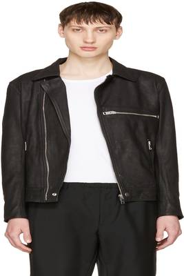 men's genuine lambskin leather biker jacket classic moto zip style premium ultimate 1