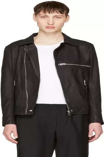 men's genuine lambskin leather biker jacket classic moto zip style premium ultimate