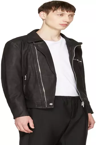 men's genuine lambskin leather biker jacket classic moto zip style premium ultimate
