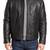 Men's genuine lambskin leather jacket leather motorcycle biker racer style jacket-cl-m96