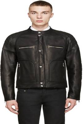 men's genuine lambskin leather biker jacket classic moto zip style exclusive premium 3