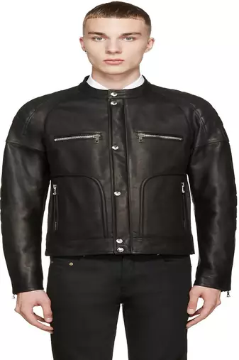 men's genuine lambskin leather biker jacket classic moto zip style exclusive premium