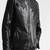 Men's black genuine lambskin leather jacket modern fashion outfit leather jacket-l132