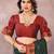 Green pure silk woven zari work saree with blouse