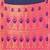 Dark blue pink blended cotton woven zari work saree with blouse