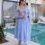 Lavender mal chanderi embroidery zari sequins flared salwar suits