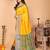 Multicolor pure silk woven zari work saree with blouse