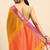 Gold blended cotton woven zari work saree with blouse