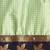 Dark green blended cotton woven zari work saree with blouse