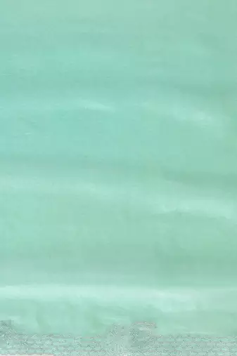 Light blue chiffon woven zari work saree with blouse