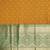 Gold green blended cotton woven zari work saree with blouse