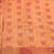 Pink jacquard woven zari work saree with blouse
