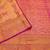 Pink jacquard woven zari work saree with blouse