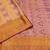 Purple jacquard woven zari work saree with blouse