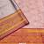 Purple pure silk printed zari work saree with blouse
