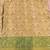Dark green jacquard woven zari work saree with blouse