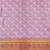 Purple pure silk printed zari work saree with blouse