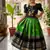 Kids silk zari weaving work lehenga choli