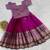 Kids silk zari weaving work lehenga choli