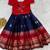 Kids silk zari weaving work lehenga choli