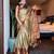 Beige blended cotton woven zari work saree with blouse