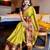 Light green blended cotton woven zari work saree with blouse