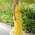 Yellow linen printed zari work saree with blouse