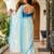 Light blue linen printed zari work saree with blouse