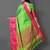 Light green jacquard woven zari work saree with blouse