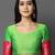 Light green jacquard woven zari work saree with blouse