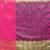 Green pure cotton printed zari work saree with blouse