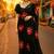 Black pure cotton printed zari work saree with blouse