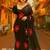 Black pure cotton printed zari work saree with blouse
