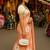 Pink blended cotton woven zari work saree with blouse