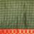 Green pure cotton woven zari work saree with blouse