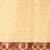 Beige pure cotton woven zari work saree with blouse
