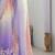 Pink purple blended cotton embroidered zari work saree with blouse