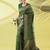 Green pure silk woven zari work saree with blouse