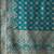 Light blue pure silk woven zari work saree with blouse