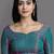 Light green blended cotton woven zari work saree with blouse