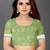 Yellow pure silk woven zari work saree with blouse