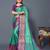 Purple jacquard woven zari work saree with blouse