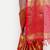 Pink jacquard woven zari work saree with blouse