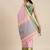 Pink blended cotton woven zari work saree with blouse