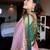 Pink blended cotton woven zari work saree with blouse