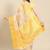 Cream gold tissue woven zari work saree with blouse