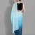 Light blue georgette woven zari work saree with blouse