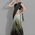 Dark green georgette woven zari work saree with blouse